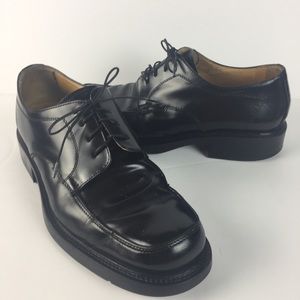 Cable & Co Oxfords Mens Size 9 US Leather Black It